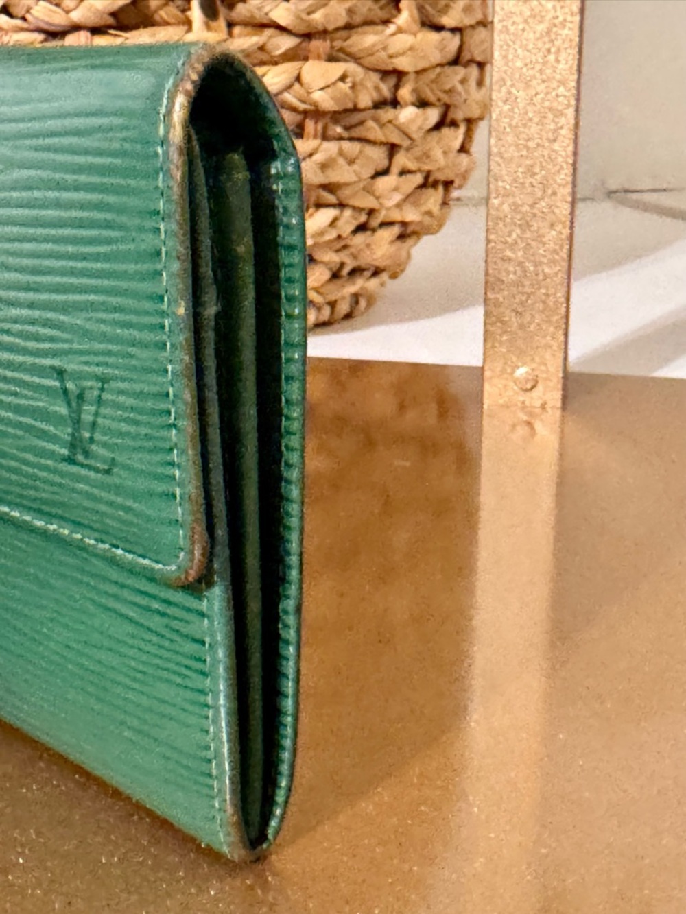 Louis Vuitton Green Epi Leather Wallet - Picture 11 of 13